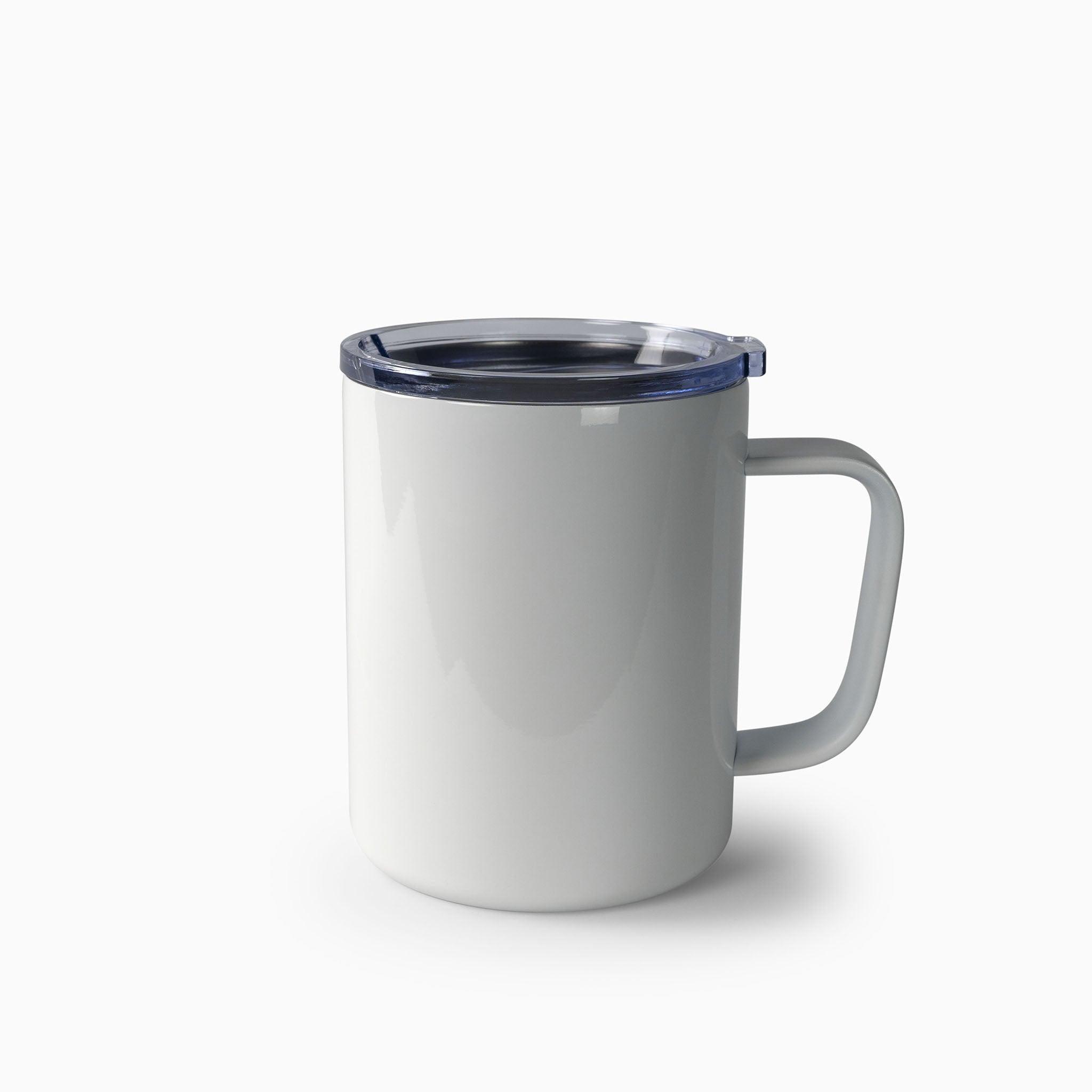 10 oz. Glass Mug with Handle Sublimation Blank