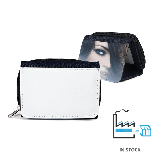 Blank Dye Sublimation Faux Leather Wallet Printable Purse Small