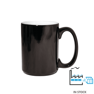 15 oz Color Changing Mug - Black , Color Changing Mugs , PHOTO USA