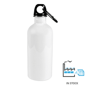 600 ml - Stainless Steel Sports Bottle White - ORCA , Sublimation Bottles , PHOTO USA