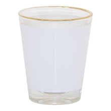 1.5 oz Glass Shot With Gold Rim , Sublimation Shot Glasses , PHOTO USA