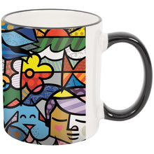 11 oz Rim & Handle Colored Mug - Black - PhotoUSA | Wholesale Sublimation Blanks & Fulfillment | ORCA® Coating