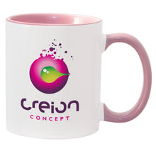11 oz Inner & Handle Colored Mug - Pink - PhotoUSA | Wholesale Sublimation Blanks & Fulfillment | ORCA® Coating