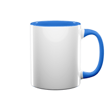 11 oz Inner & Handle Colored Mug - Cambridge Blue , Accent Mugs , PHOTO USA