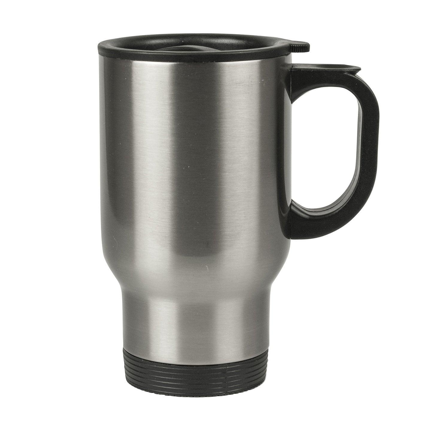 Travel Mug with Handle – 16oz