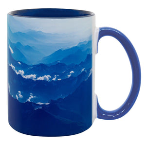 15 oz Inner & Handle Colored Mug - Blue - PhotoUSA | Wholesale Sublimation Blanks & Fulfillment | ORCA® Coating