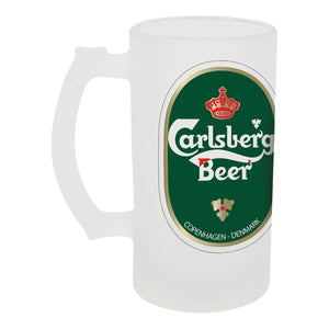 16 oz Glass Beer Stein - Frost Out/Clear In - ORCA - PhotoUSA | Wholesale Sublimation Blanks & Fulfillment | ORCA® Coating