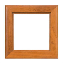 4" x 4" Tile Frame - Pecan - PhotoUSA | Wholesale Sublimation Blanks & Fulfillment | ORCA® Coating