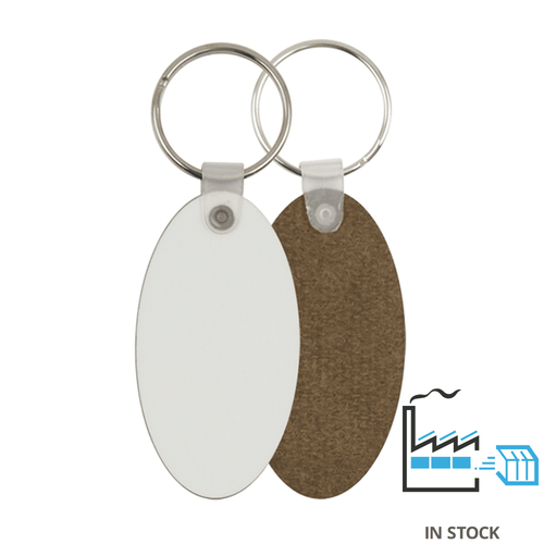 Key Ring - MDF - Oval - PhotoUSA | Wholesale Sublimation Blanks & Fulfillment | ORCA® Coating