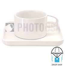 6 oz Straight-Wall Macaroon Color Coffee Mug - Set