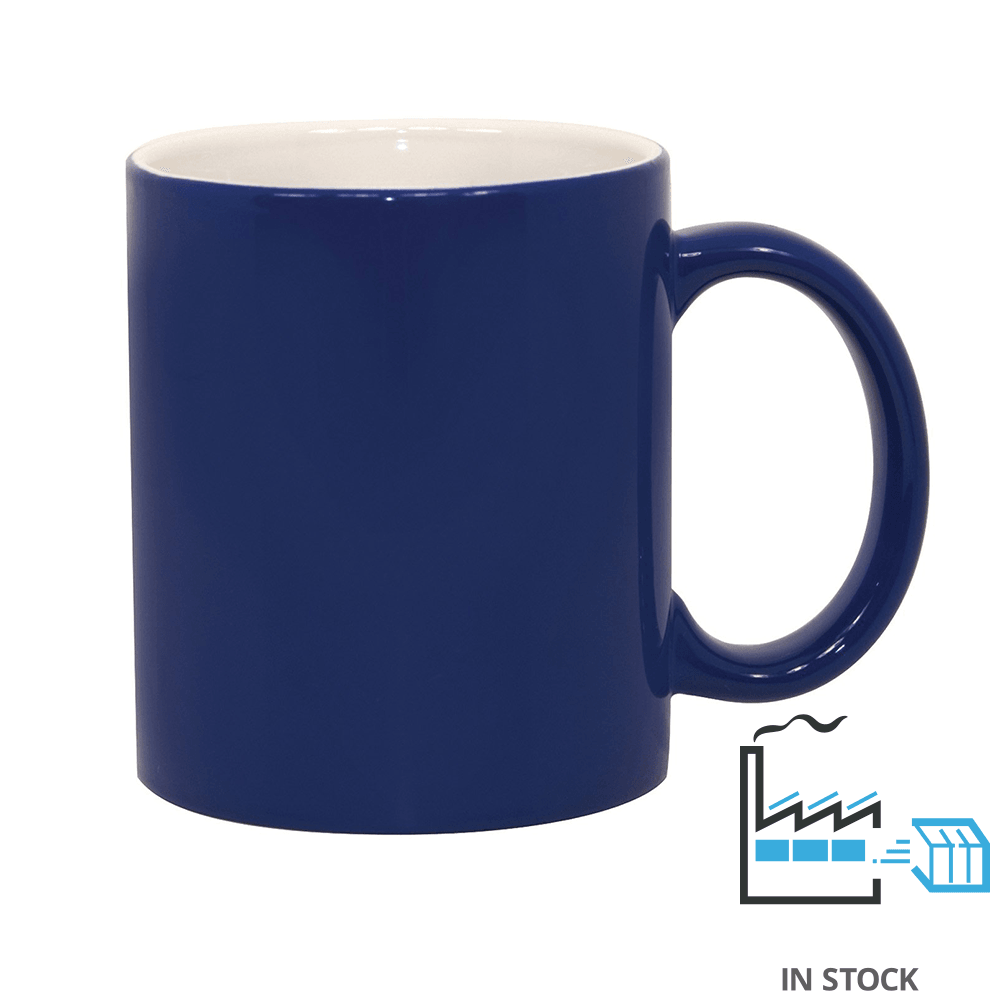 11 oz Color Changing Mug - Blue - Matte - PhotoUSA | Wholesale Sublimation Blanks & Fulfillment | ORCA® Coating