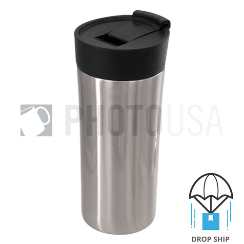 450ml Stainless Steel Vacuum Insulated Coffee Cup - Stainless Steel